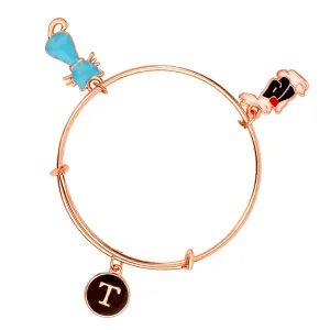 3 Colorful Meena Work Enamel Charms Kids Bracelets
