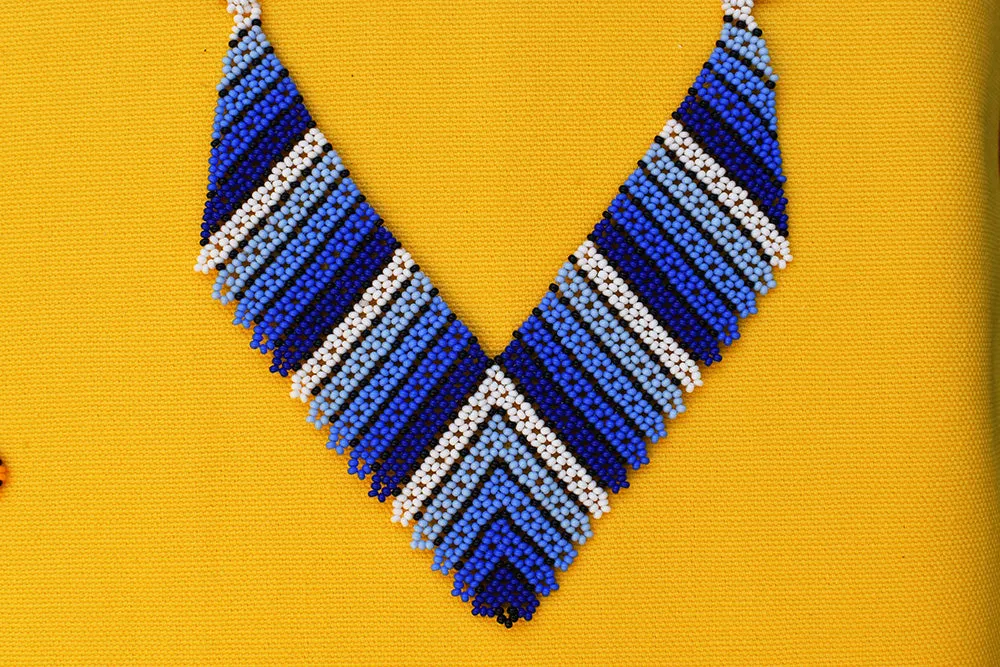 30 Wholesale Mexican Huichol Beaded Necklaces Unique Statement Jewellery