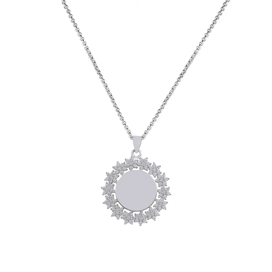 925 sterling Silver Classic Elite Pendant