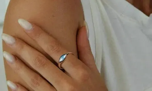 925 Sterling Silver Evil Eye Ring