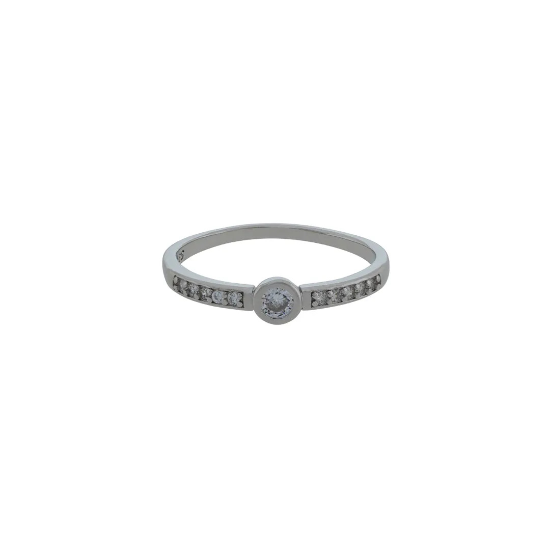 925 Sterling Silver Timeless Graceful Ring