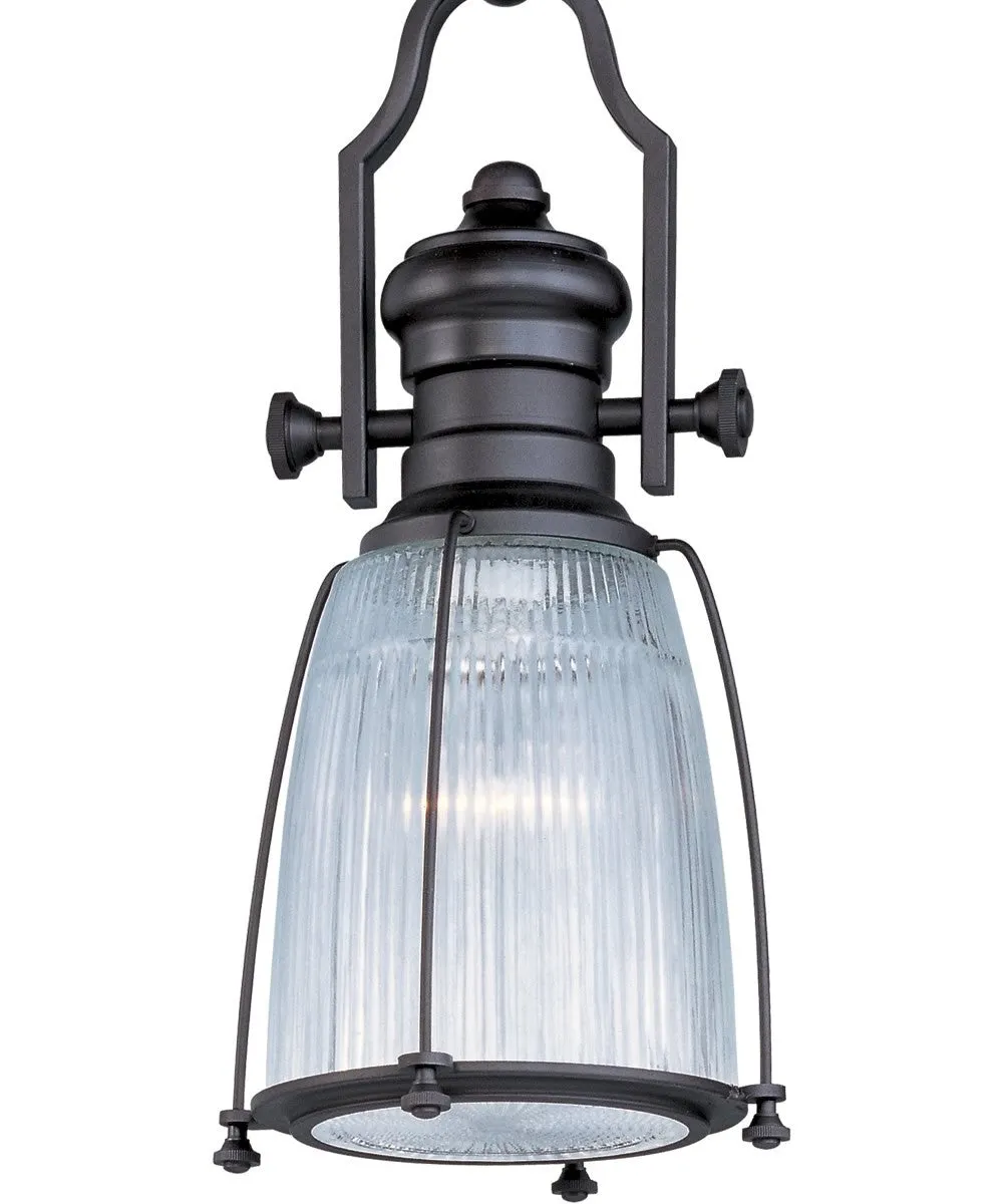 9"W Hi-Bay 1-Light Pendant Bronze