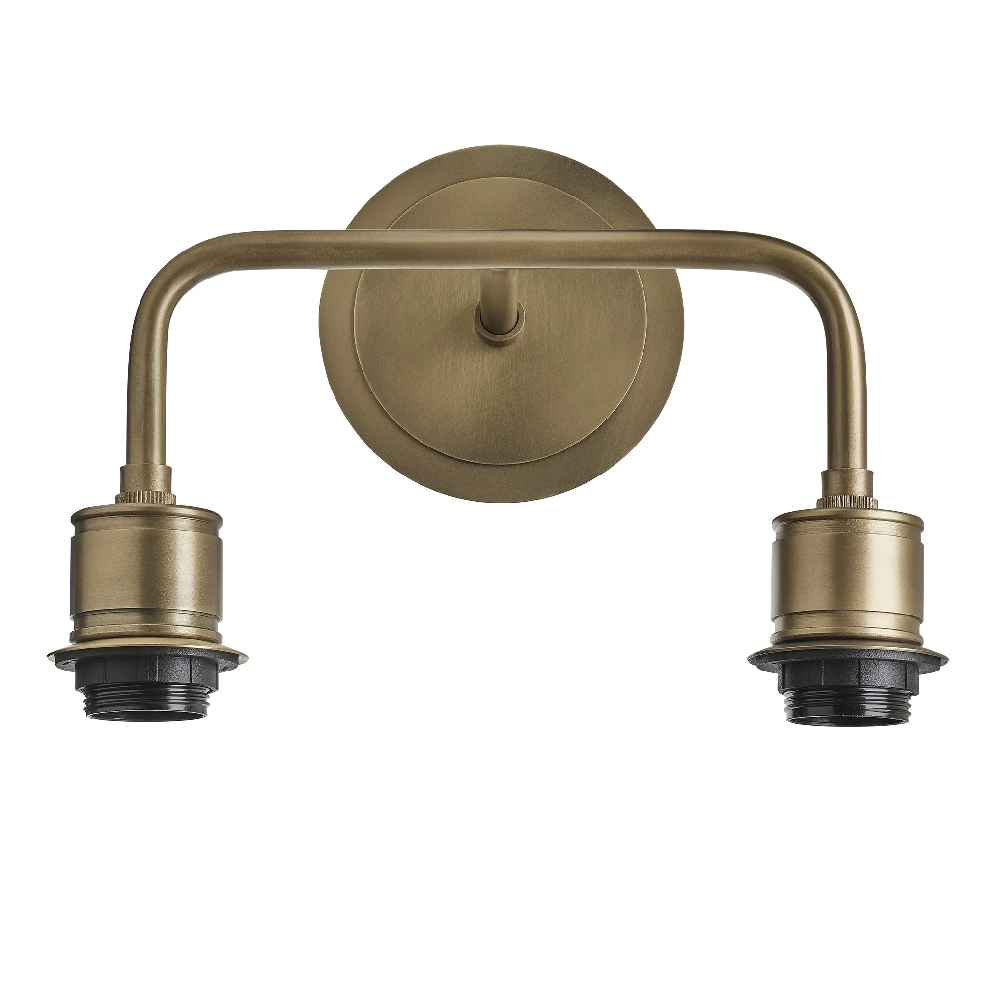 Albany Glass Schoolhouse Double Wall Light - 5.5 Inch - Clear