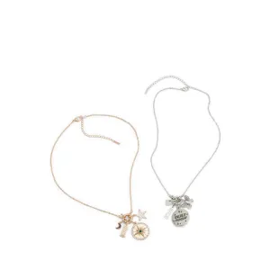 ALDO X Wicked Fantabulous Necklaces - Metallic Multi