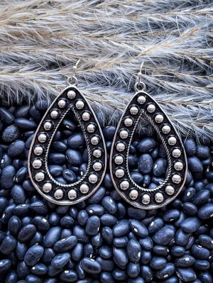 Amarillo Metal Bubble Earrings - Silver