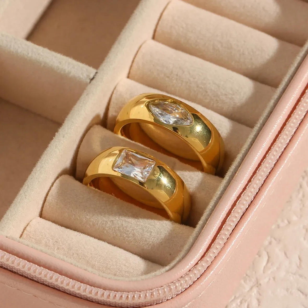 Aqua Bold Ring