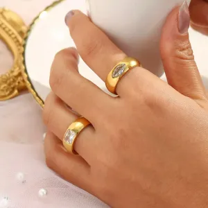 Aqua Bold Ring