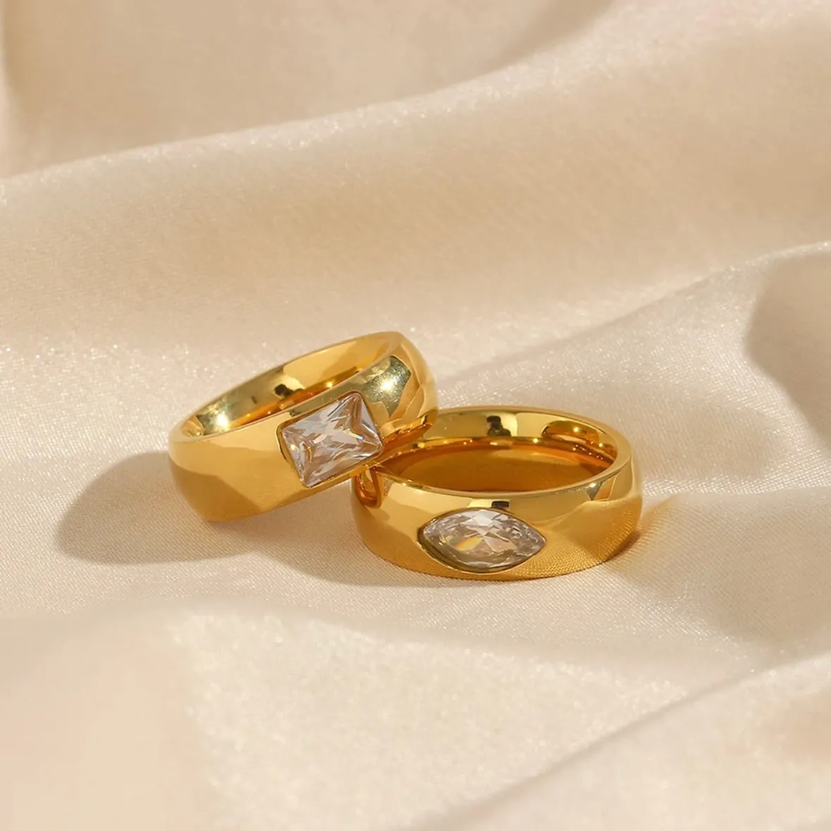 Aqua Bold Ring
