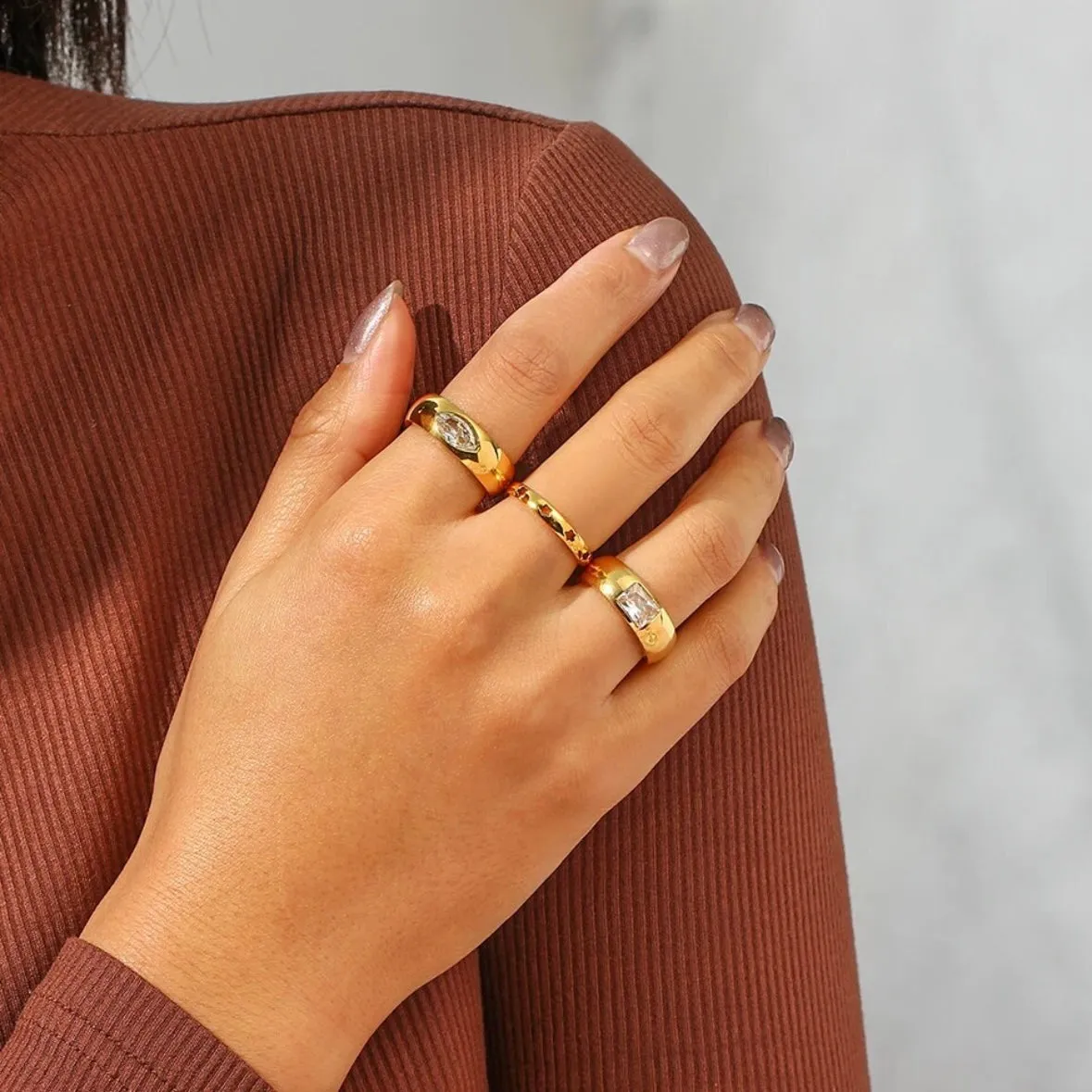 Aqua Bold Ring