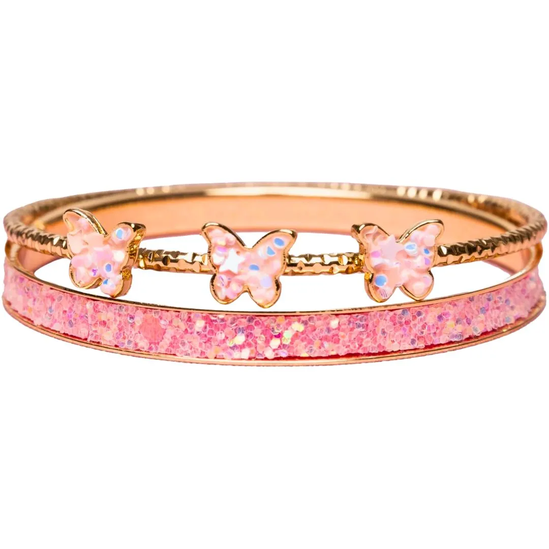 B Chic Butterfly Bangles 2pc