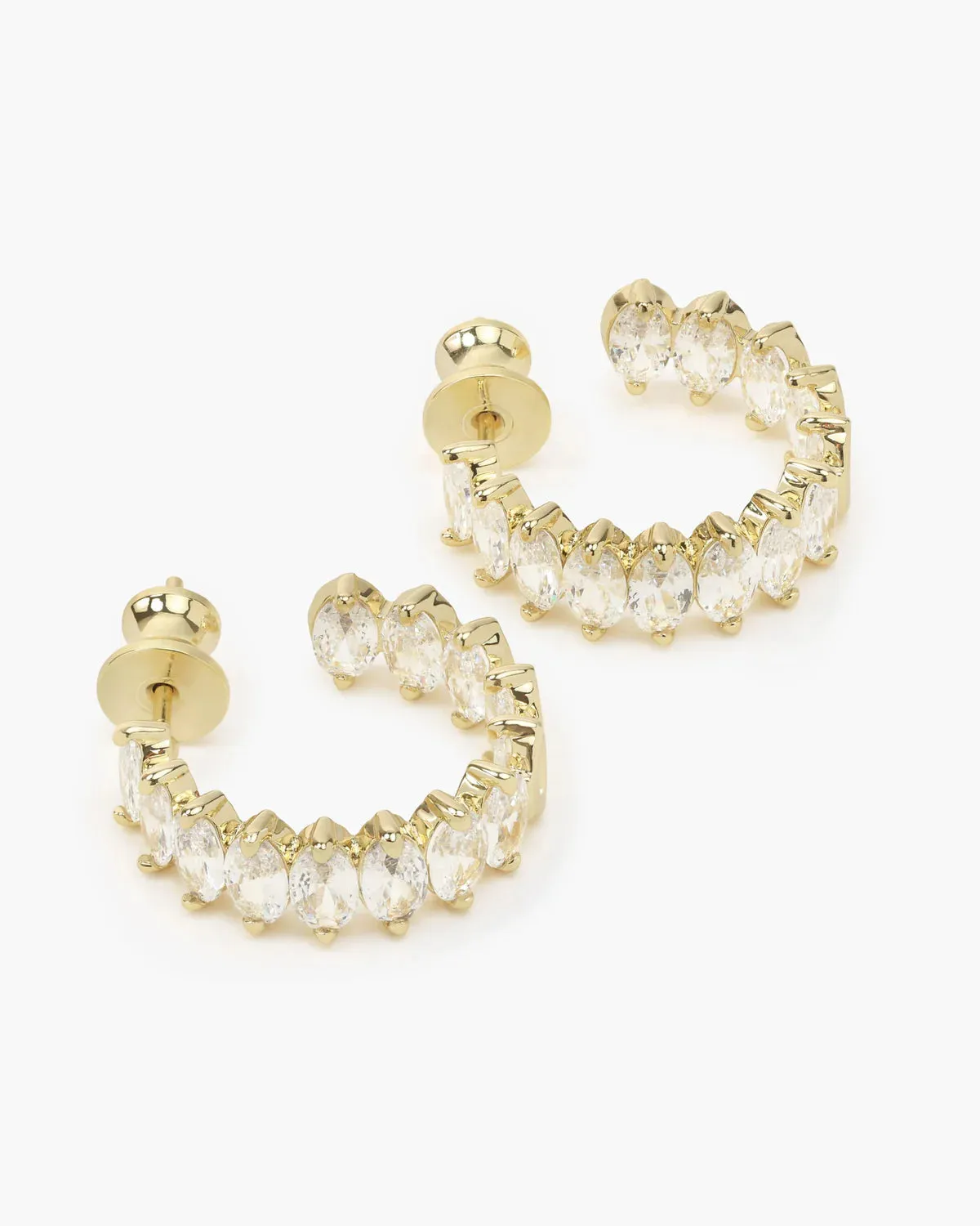 Baby "She's So Fine" Hoops .75"