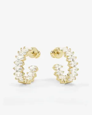 Baby "She's So Fine" Hoops .75"