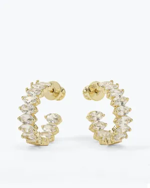 Baby 'she's So Fine' Hoops .75"