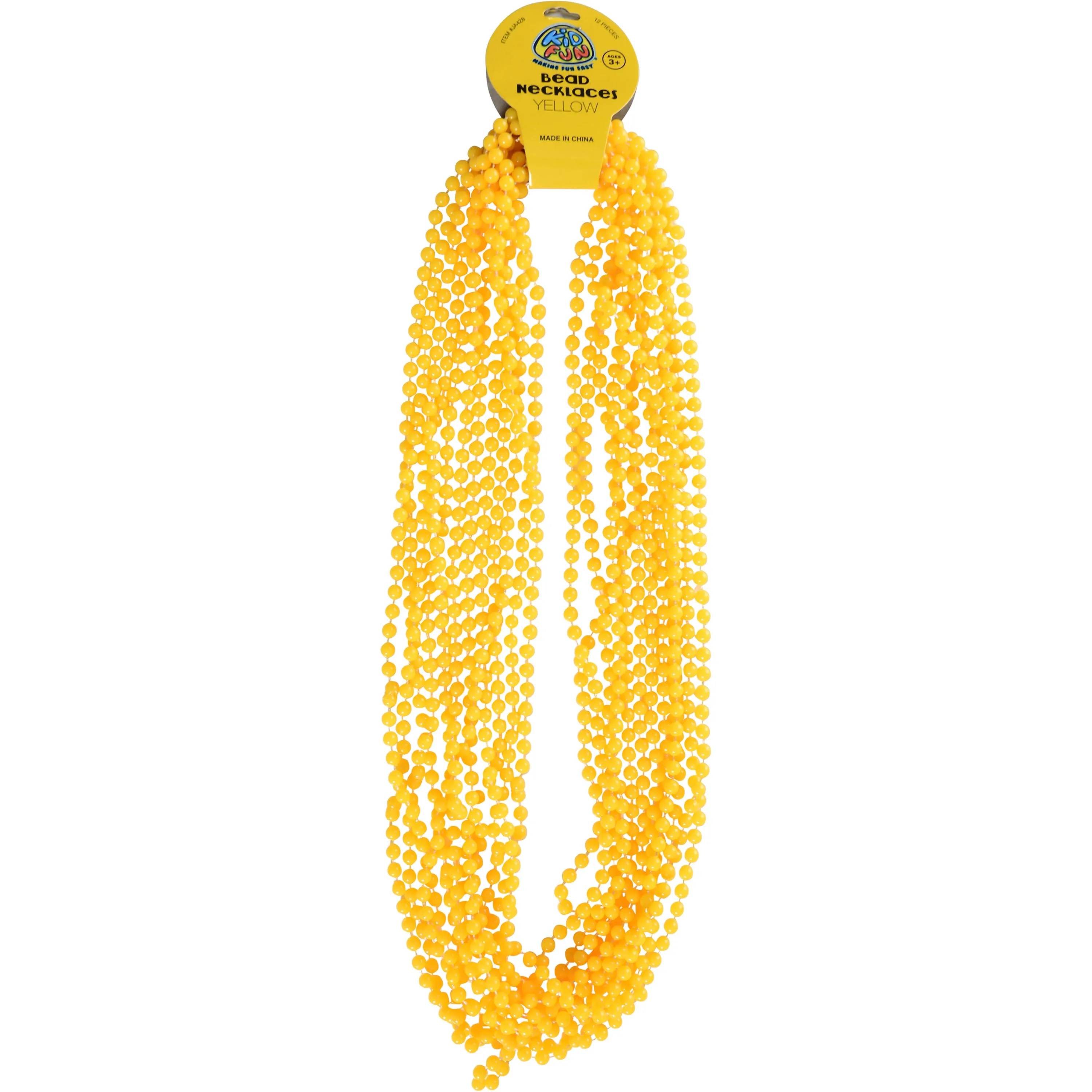 Bead Necklaces/Yellow