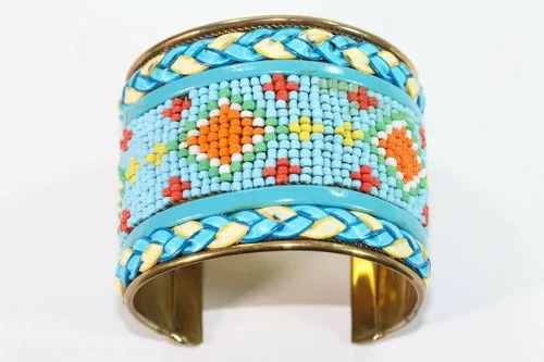 Beaded Cuff Bangles | CozyCouture®