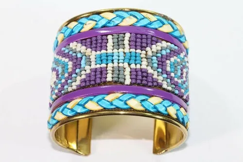 Beaded Cuff Bangles | CozyCouture®