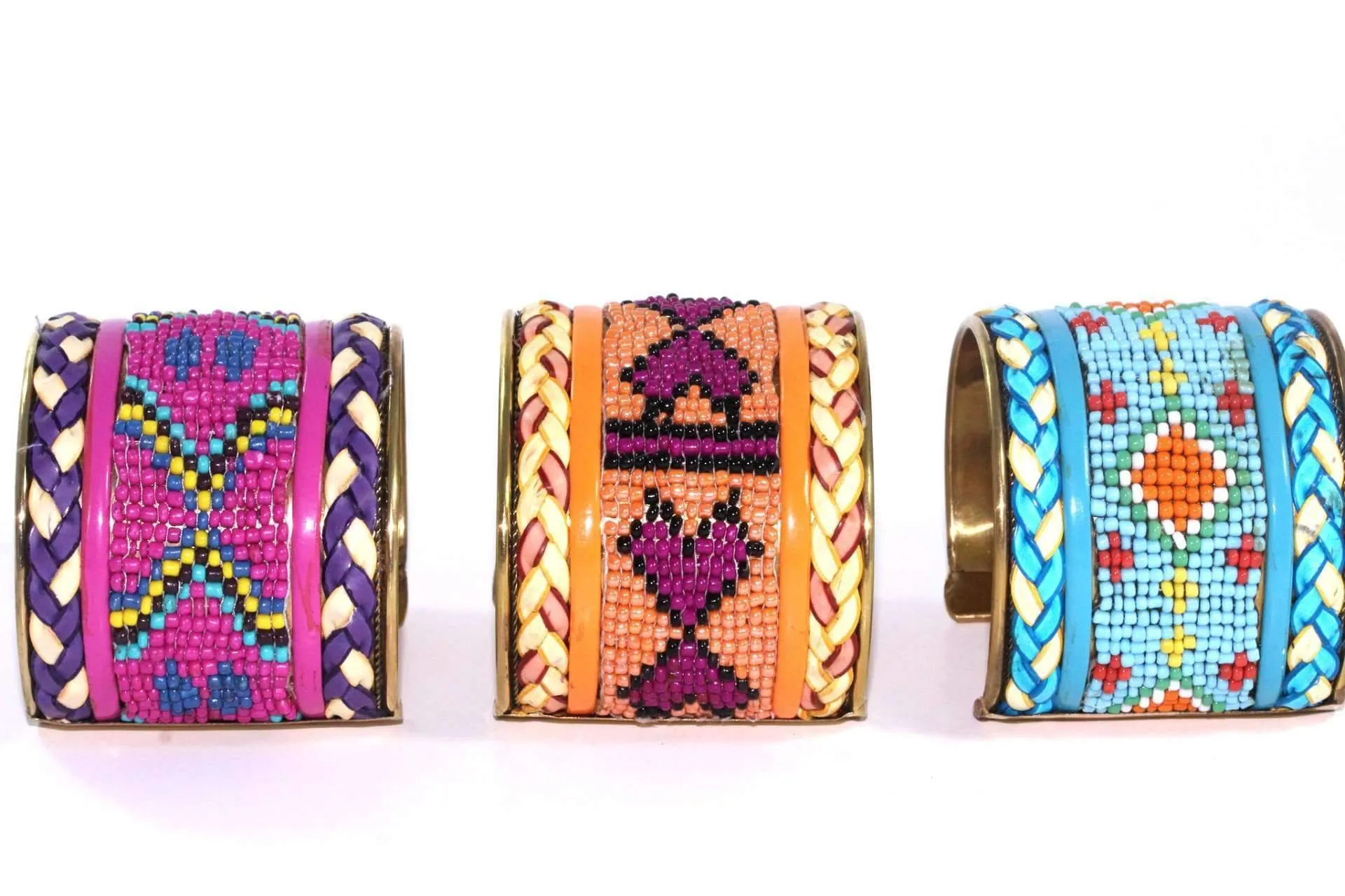Beaded Cuff Bangles | CozyCouture®