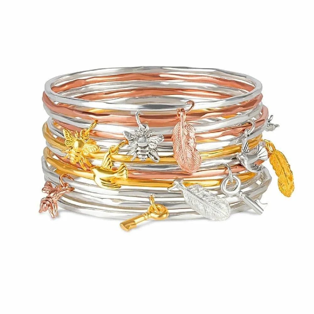 Bee Bangle | Gold - Silver