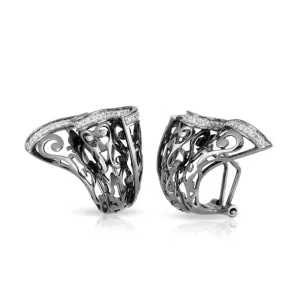 Belle Etoile Antoinette Earrings - Black Rhodium