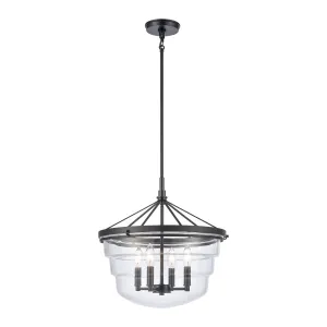 Boyer 18" Wide 4-Light Pendant