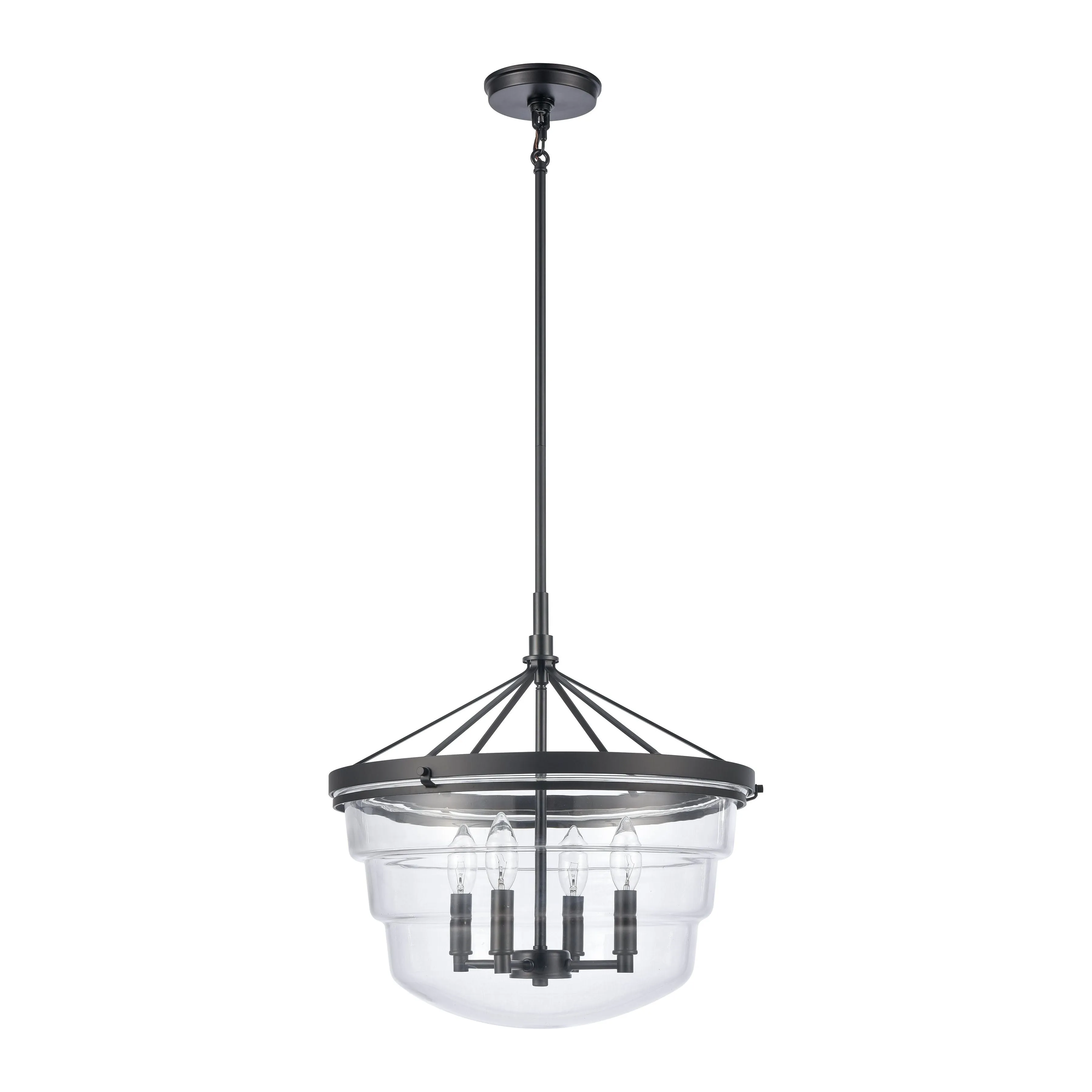Boyer 18" Wide 4-Light Pendant