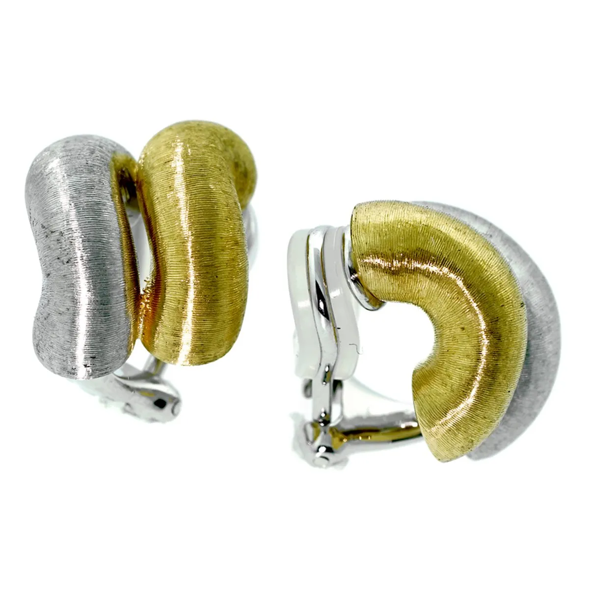 Buccellati Multitone Gold Earrings