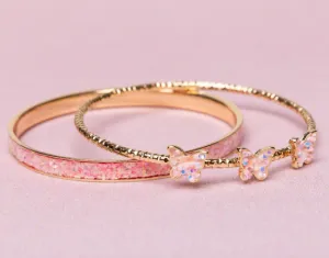 Butterfly Bangle Set