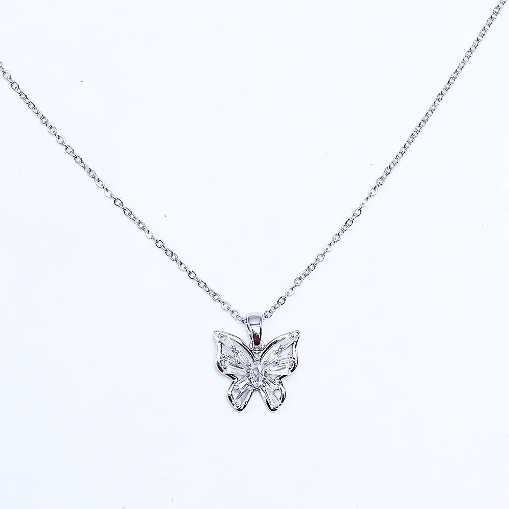 Butterfly Soft Necklaces (415)  - Fluffy