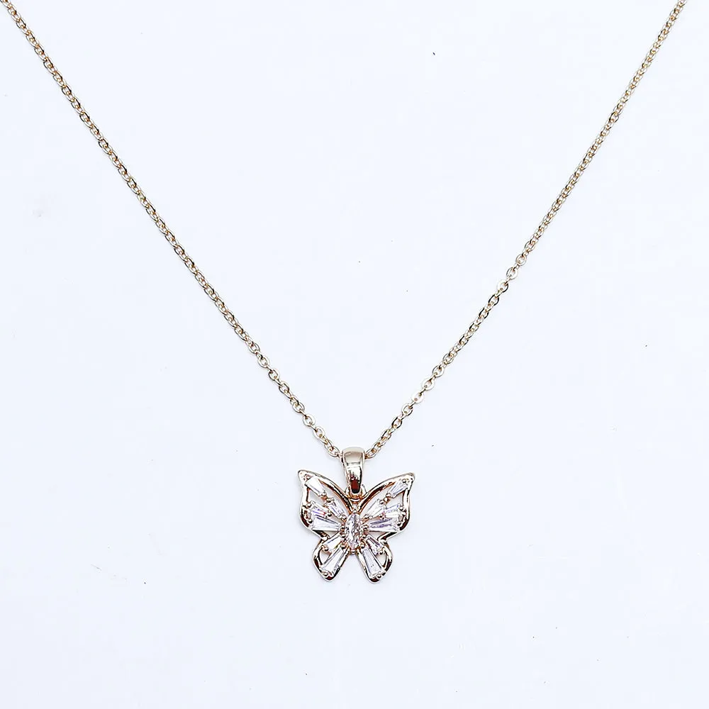Butterfly Soft Necklaces (415)  - Fluffy