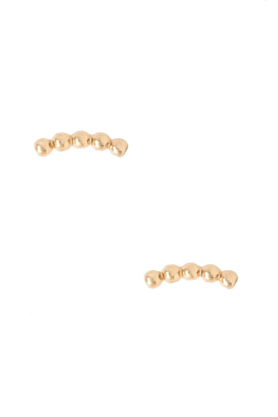 CAESAR STUD EARRINGS Gold
