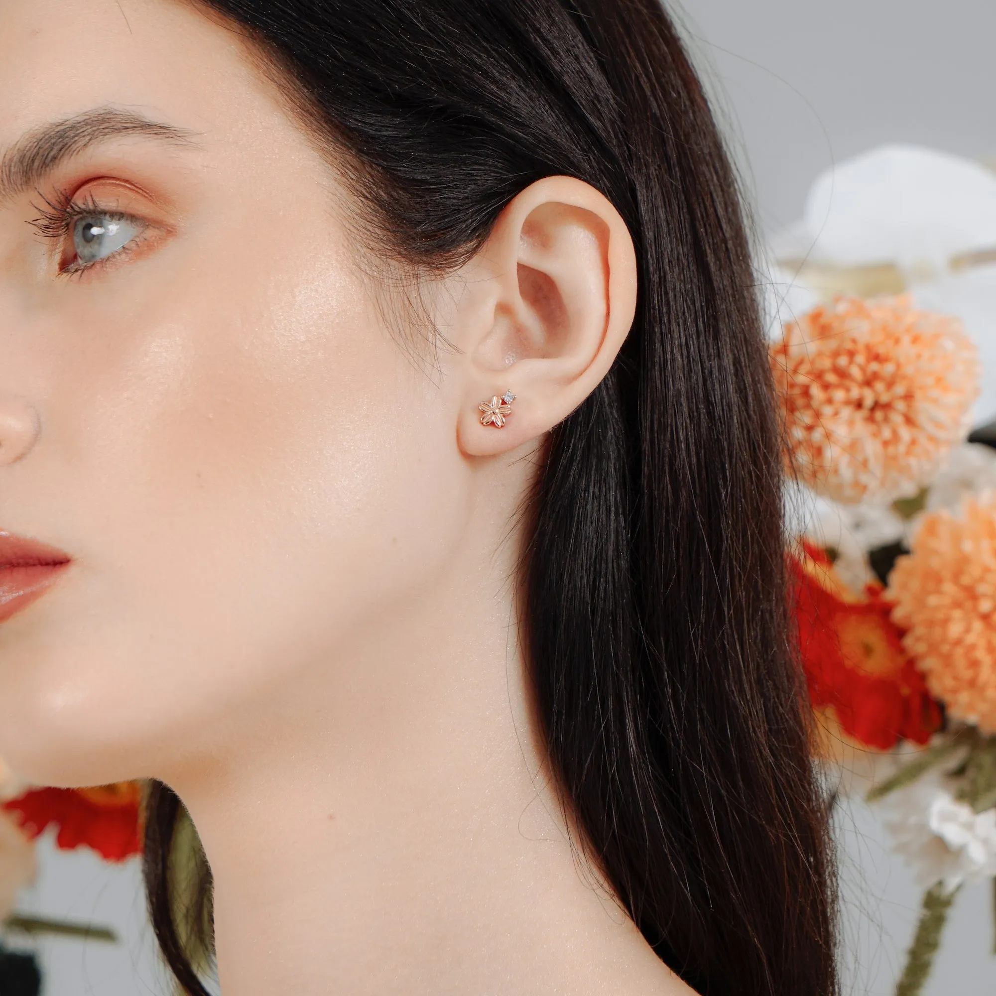 Calanthe Cubic Studs