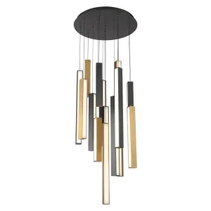Chaos LED 15 Light Round Pendant