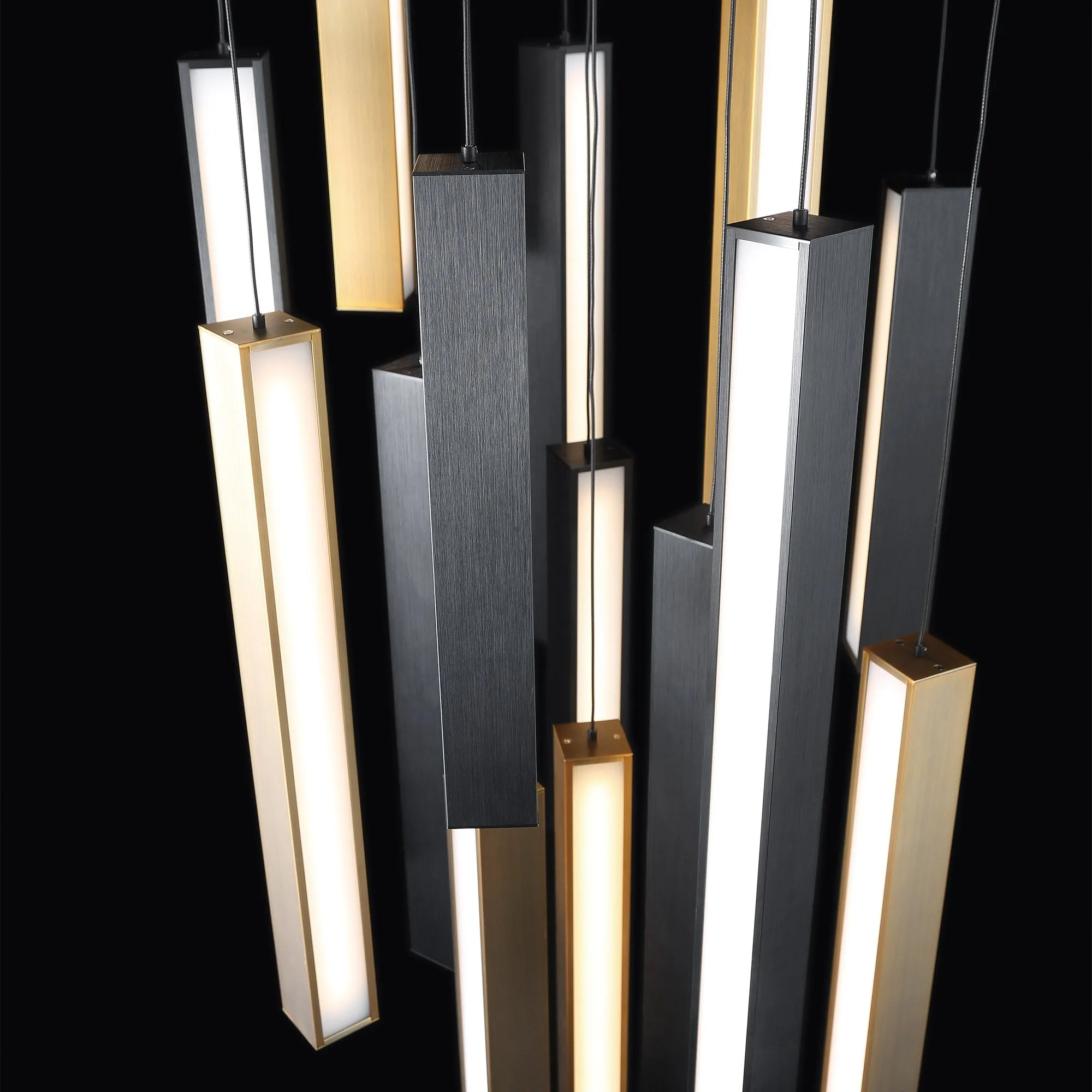 Chaos LED 15 Light Round Pendant