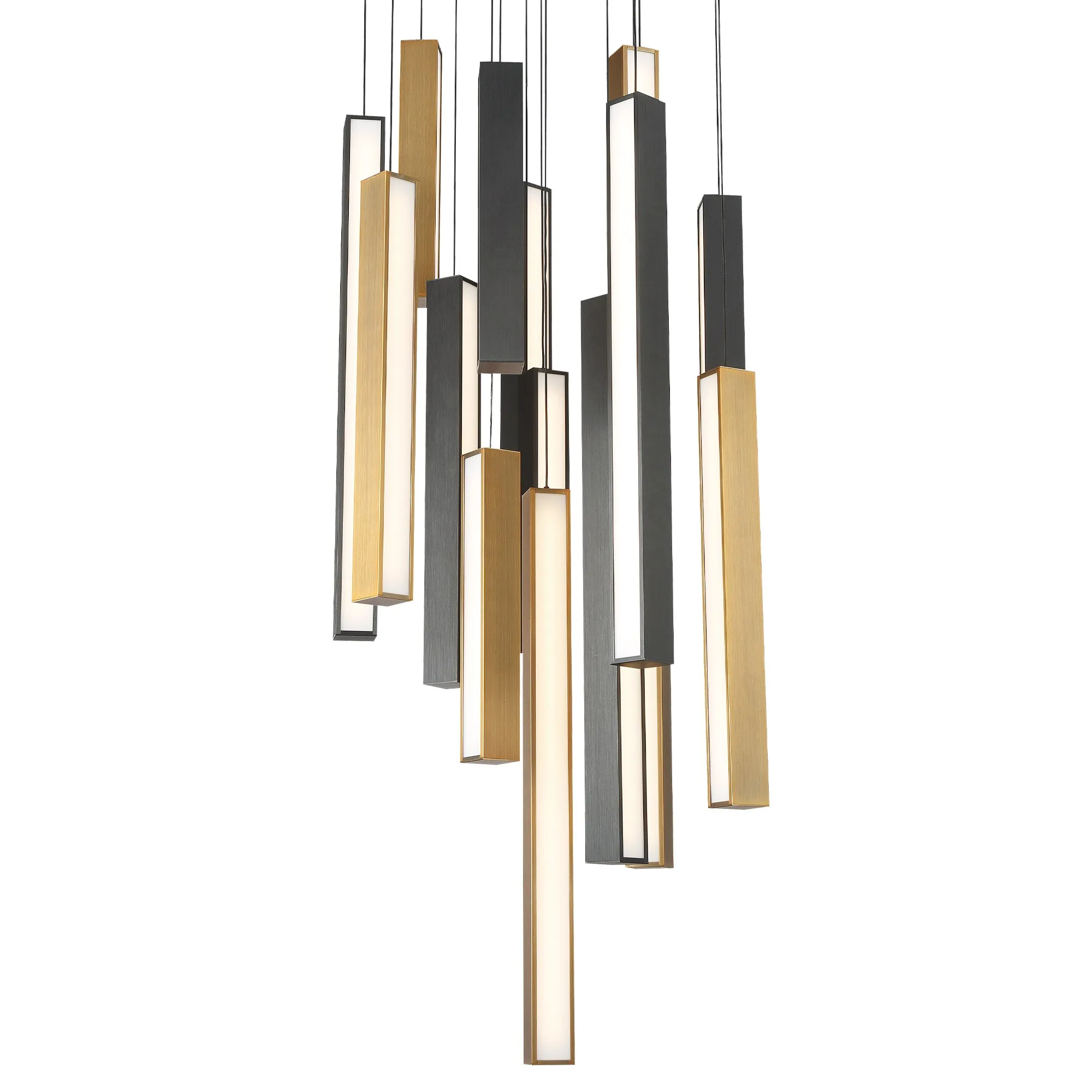 Chaos LED 15 Light Round Pendant