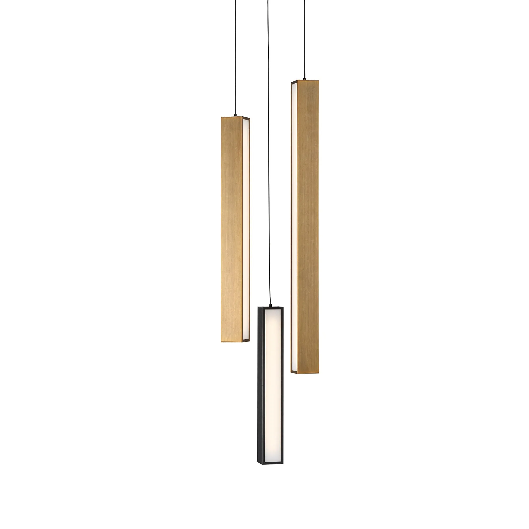 Chaos LED 3 Light Round Pendant