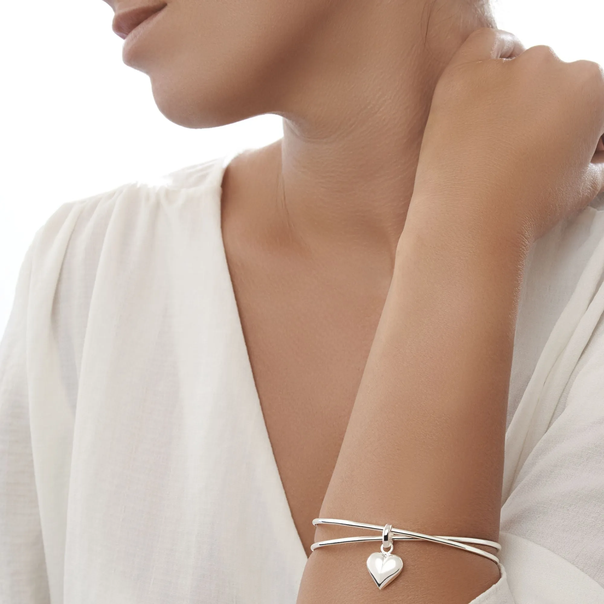 Charming Heart Bangle (BGL3191)