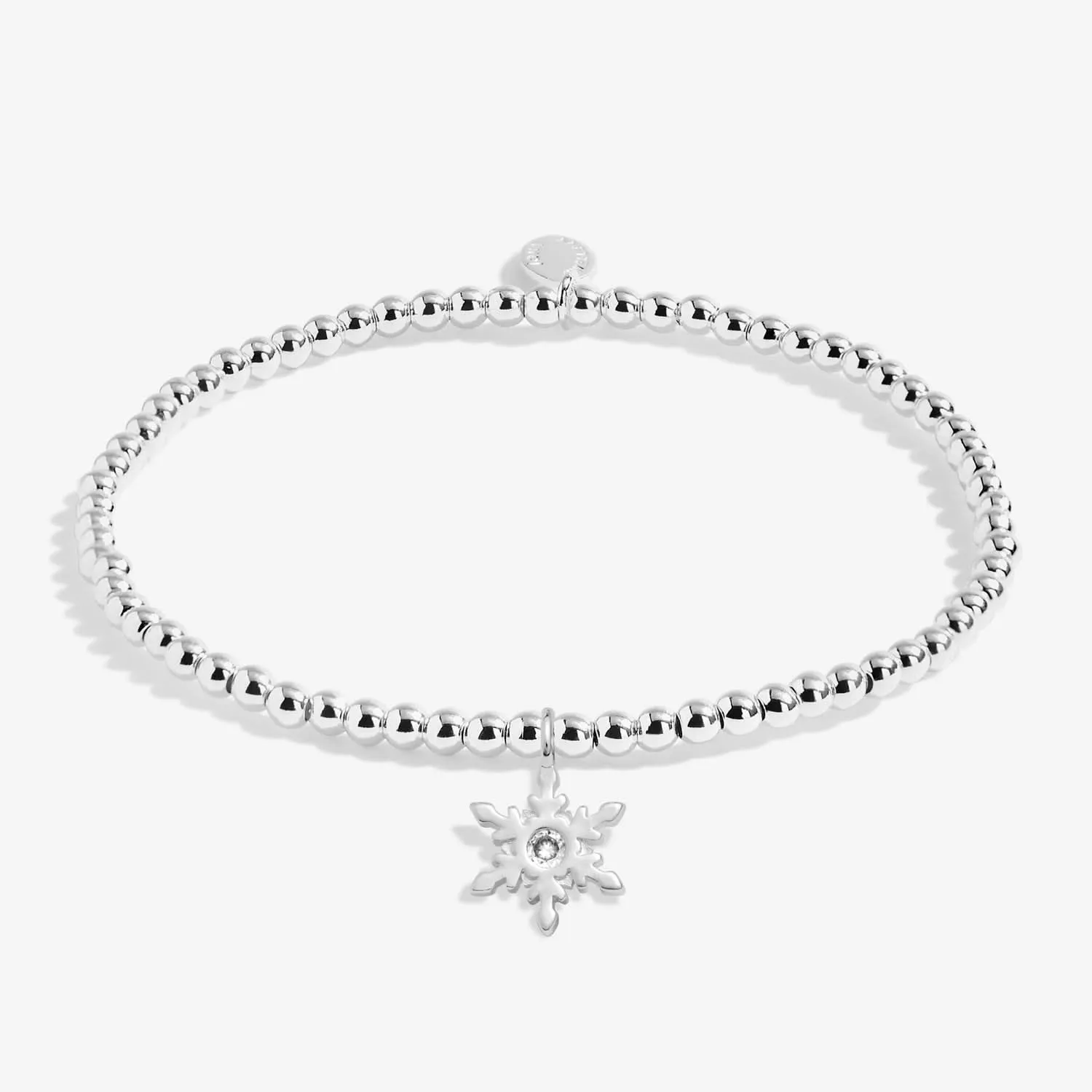 Christmas A Little Christmas Wishes Silver Plated Bracelet 7562