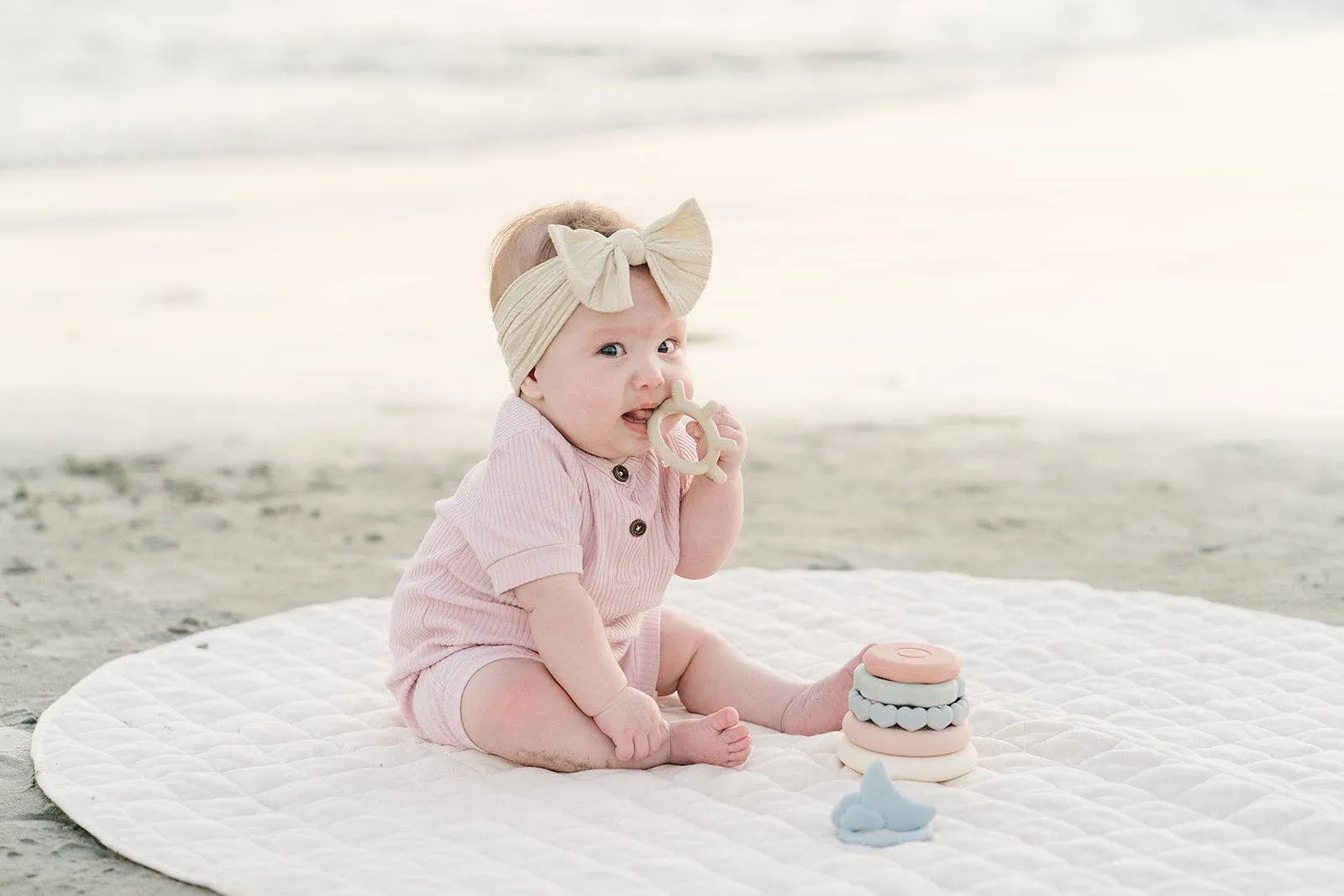 Classic Stacking Teething Ring Toy