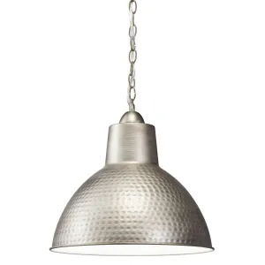 Colney Hatch Small Antique Pewter Pendant