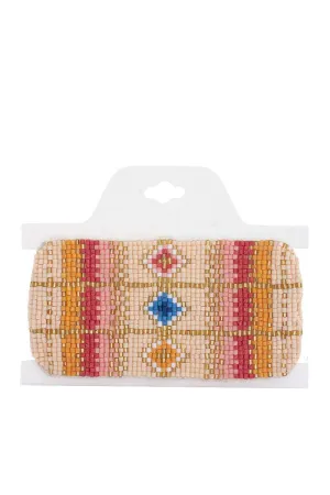 Colorful Brick Stitch Bracelet