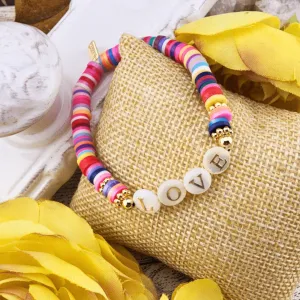 Colorful Heishi Bracelets