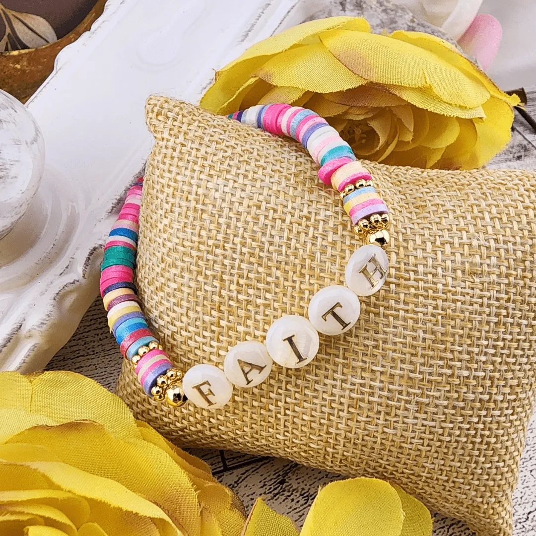 Colorful Heishi Bracelets