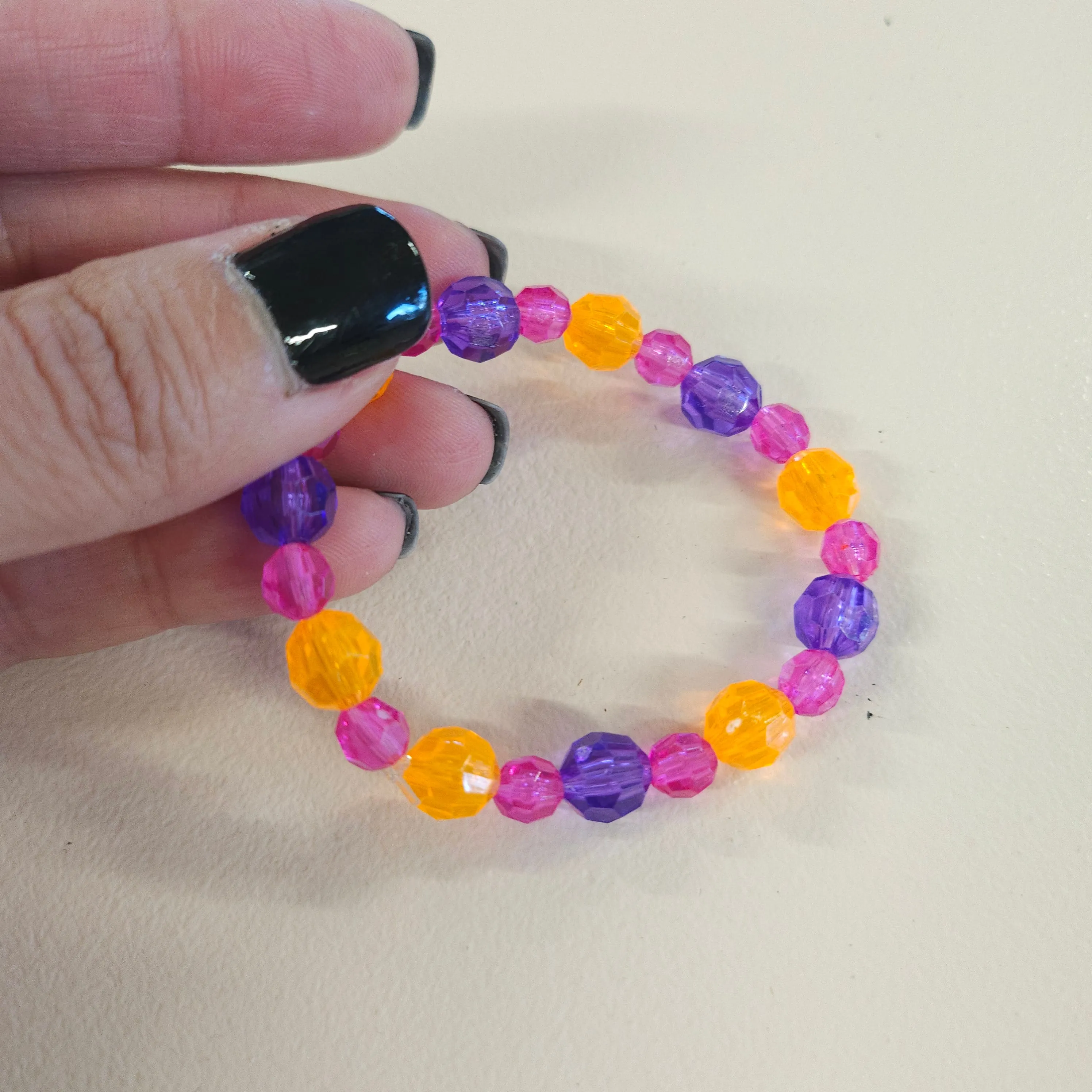 Colorful Rainbow Beaded Bracelets
