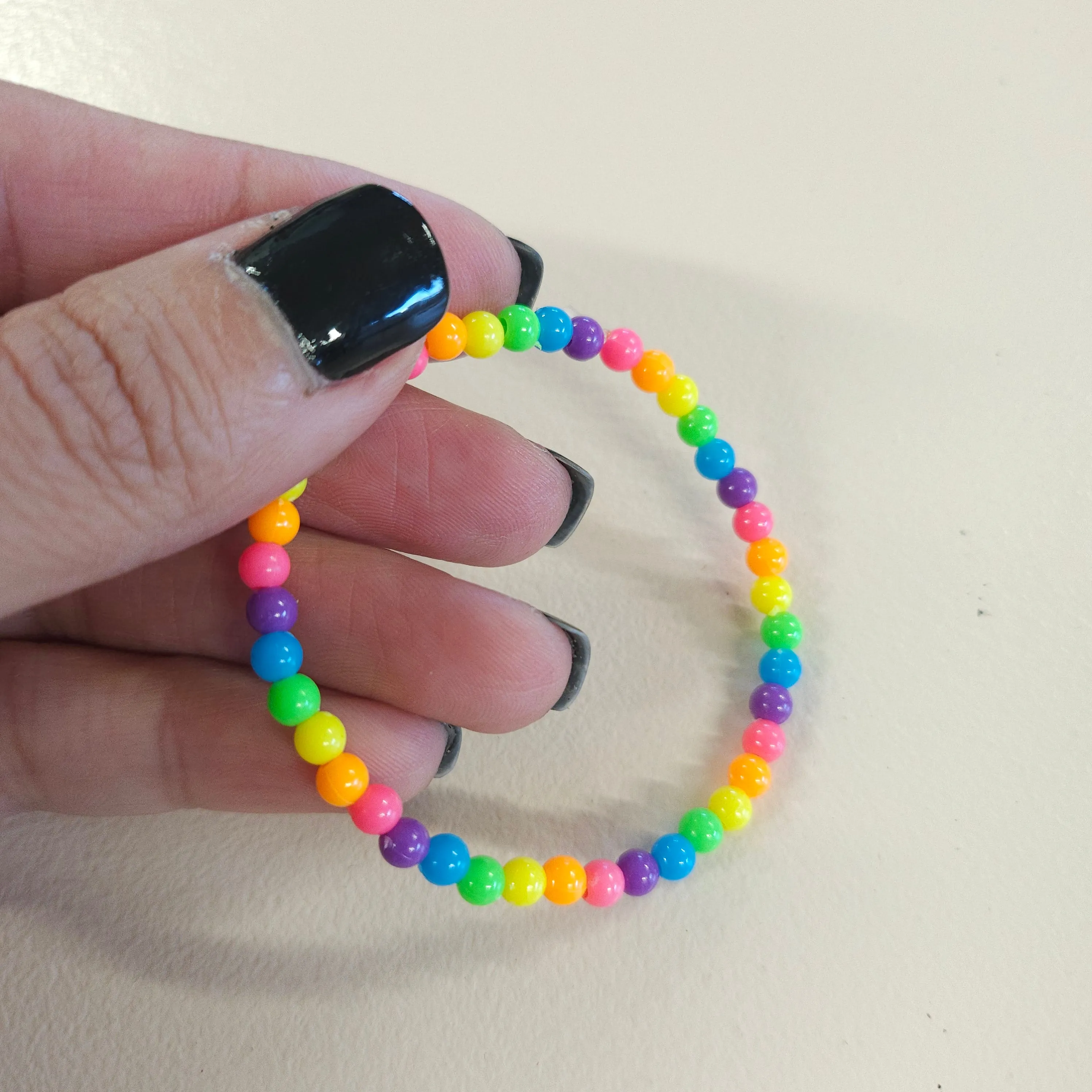 Colorful Rainbow Beaded Bracelets