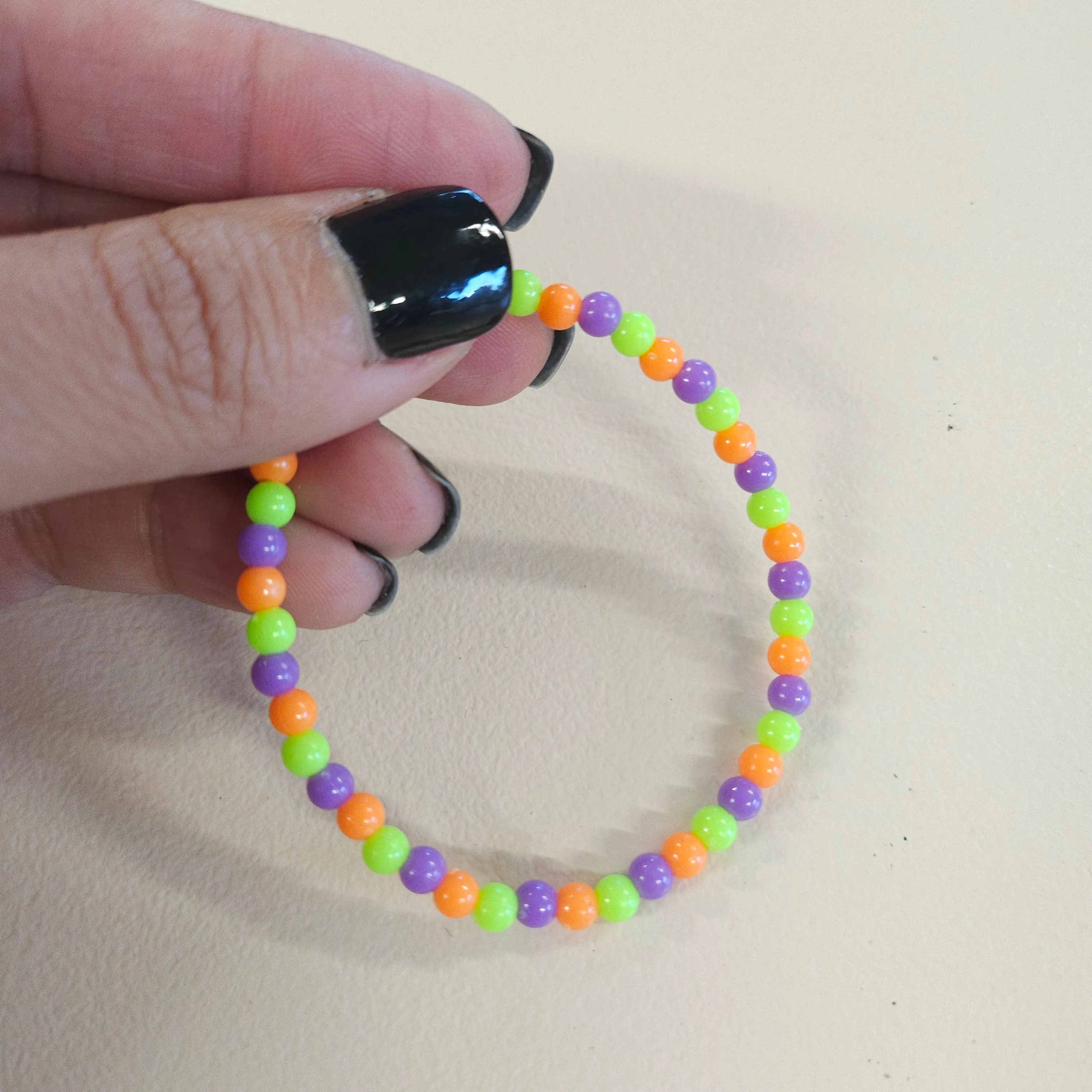 Colorful Rainbow Beaded Bracelets