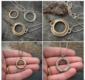 Couples Necklace Hand Designed in the USA by Johnnygirl