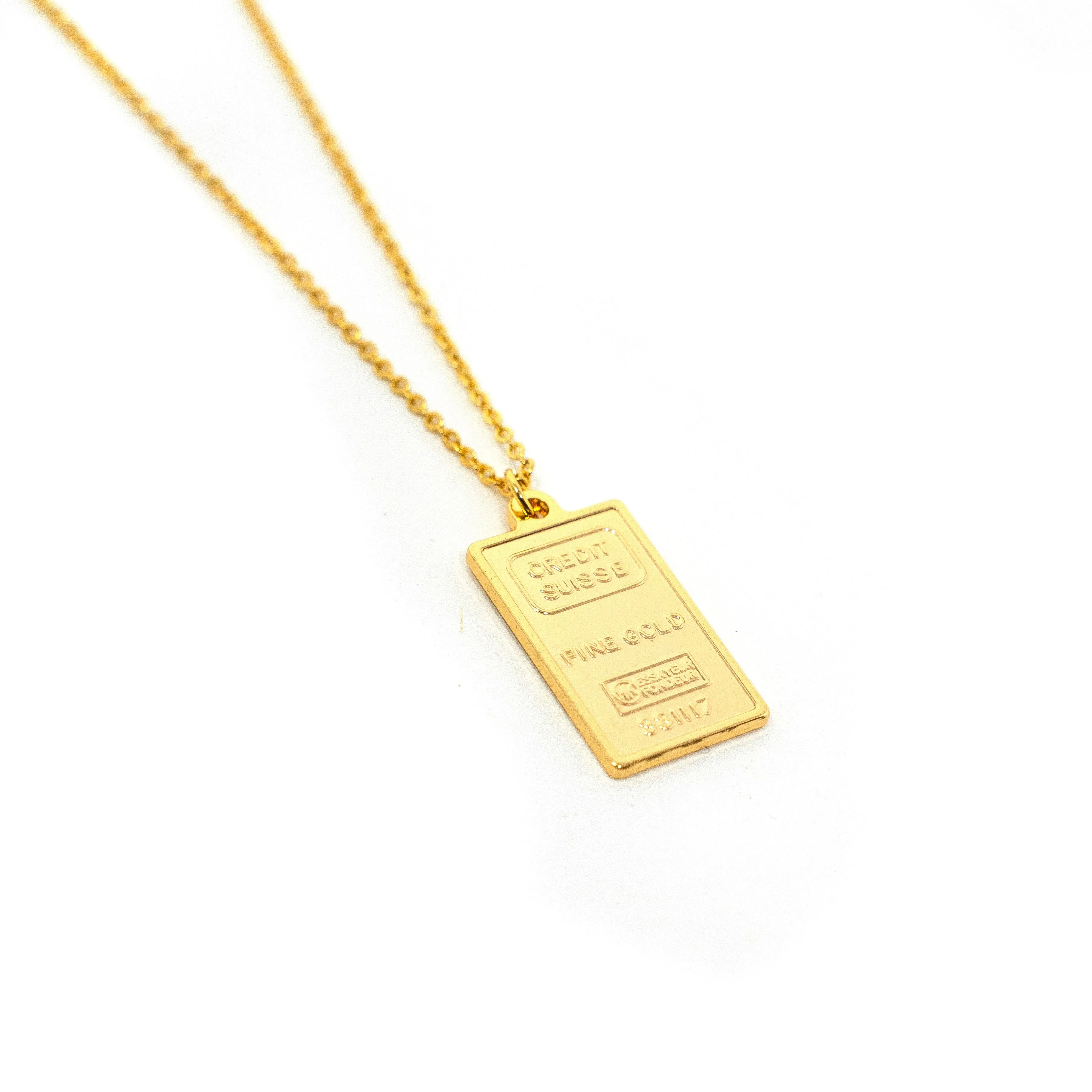 Crown Currency Inspired Pendant Necklaces