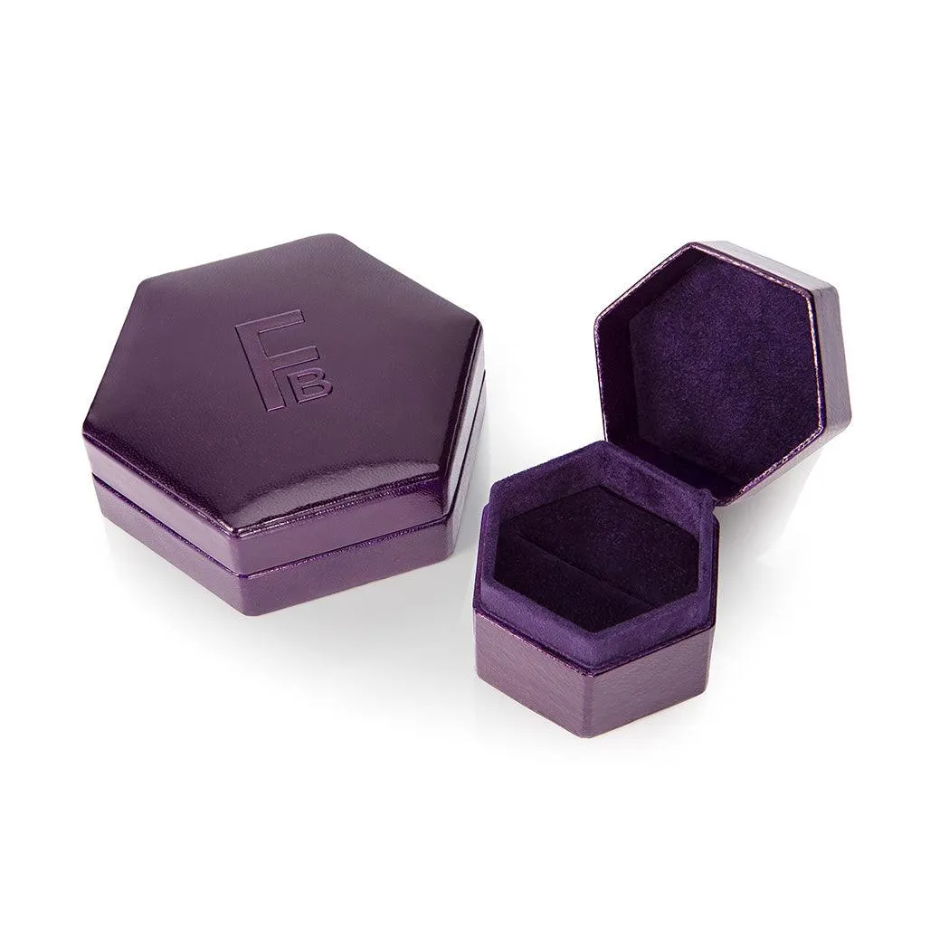 Devi Hexagon Old Cut Ring