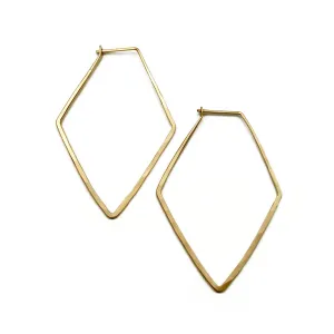 Diamond Hoop Earrings