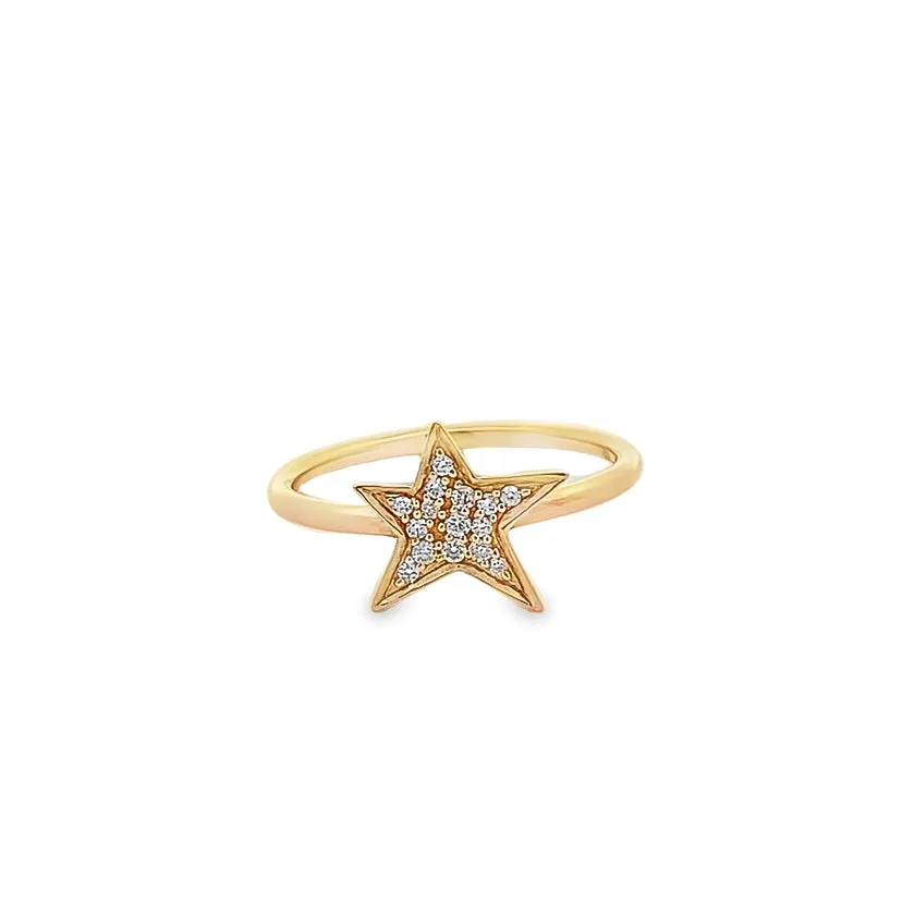 Diamond Star Ring